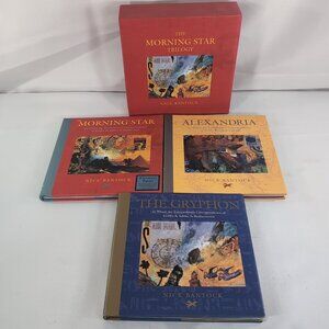 The Morning Star Trilogy Nick Bantock 3 Hardcover Box Set Raincoast Red Series